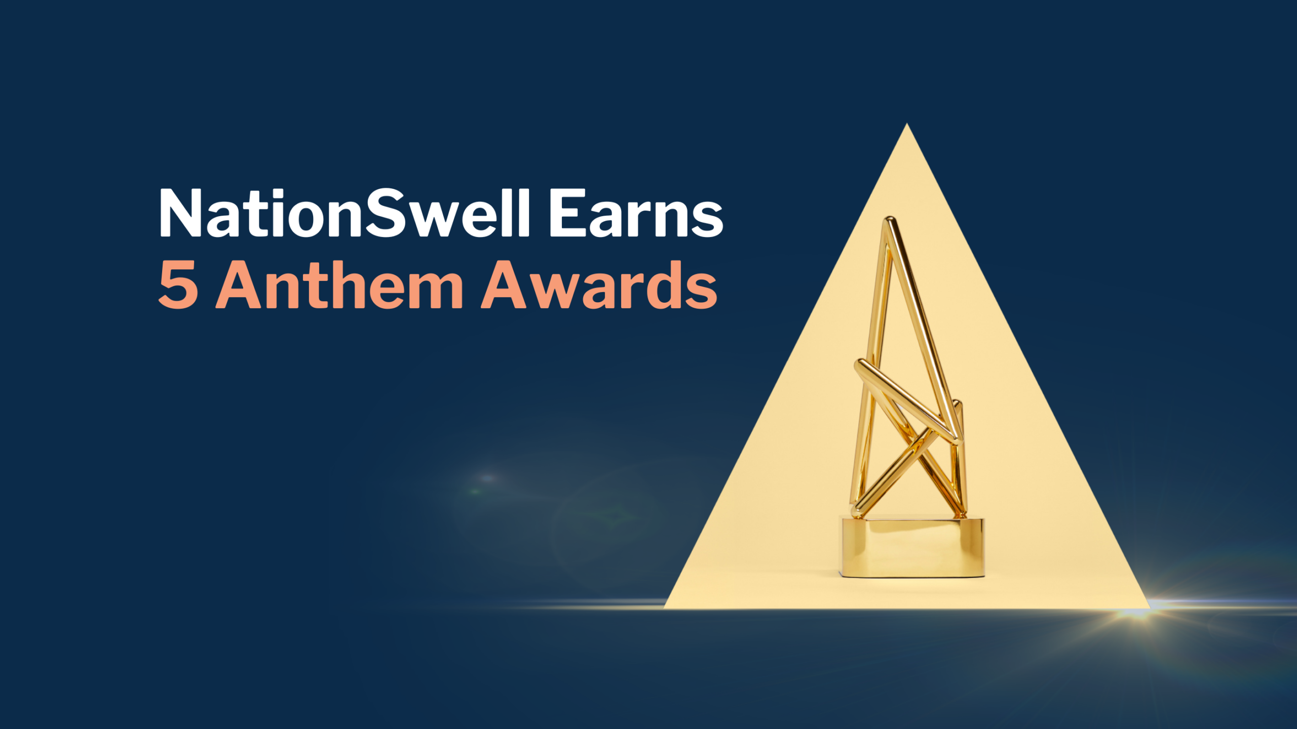 NationSwell Recognized with Five Anthem Awards for Social Impact Initiatives