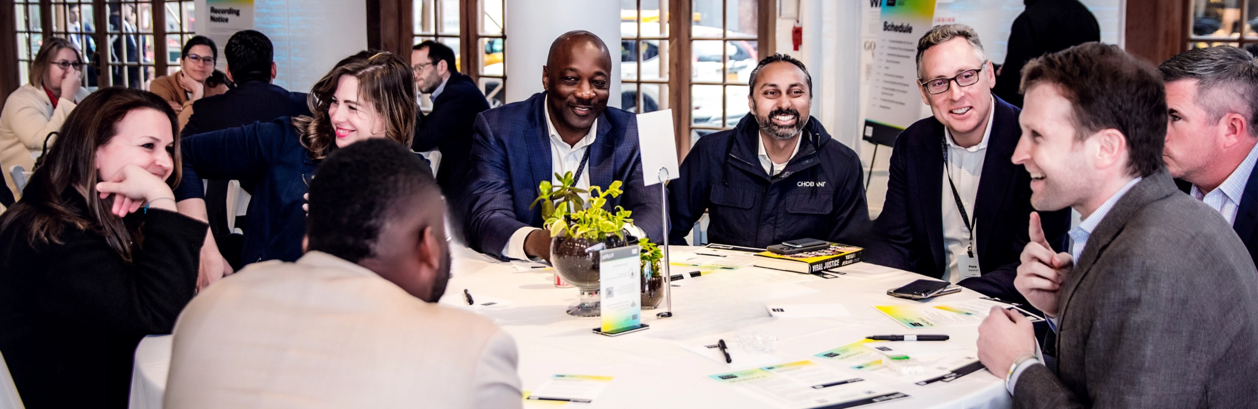 NationSwell members seated around a table