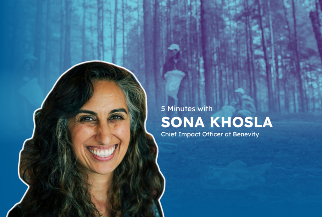 Five Minutes with… Benevity’s Sona Khosla - NationSwell